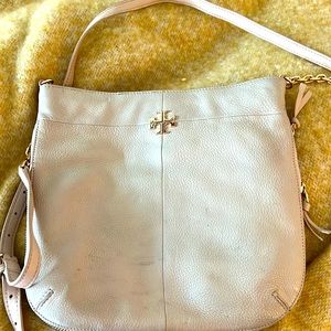 Tory Burch nude handbag matching wallet